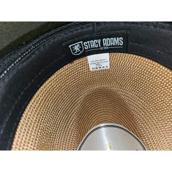 Stacy Adams Pinch Front Spring/Summer Fedora Breathable Hat Size Small - Picture 3 of 4
